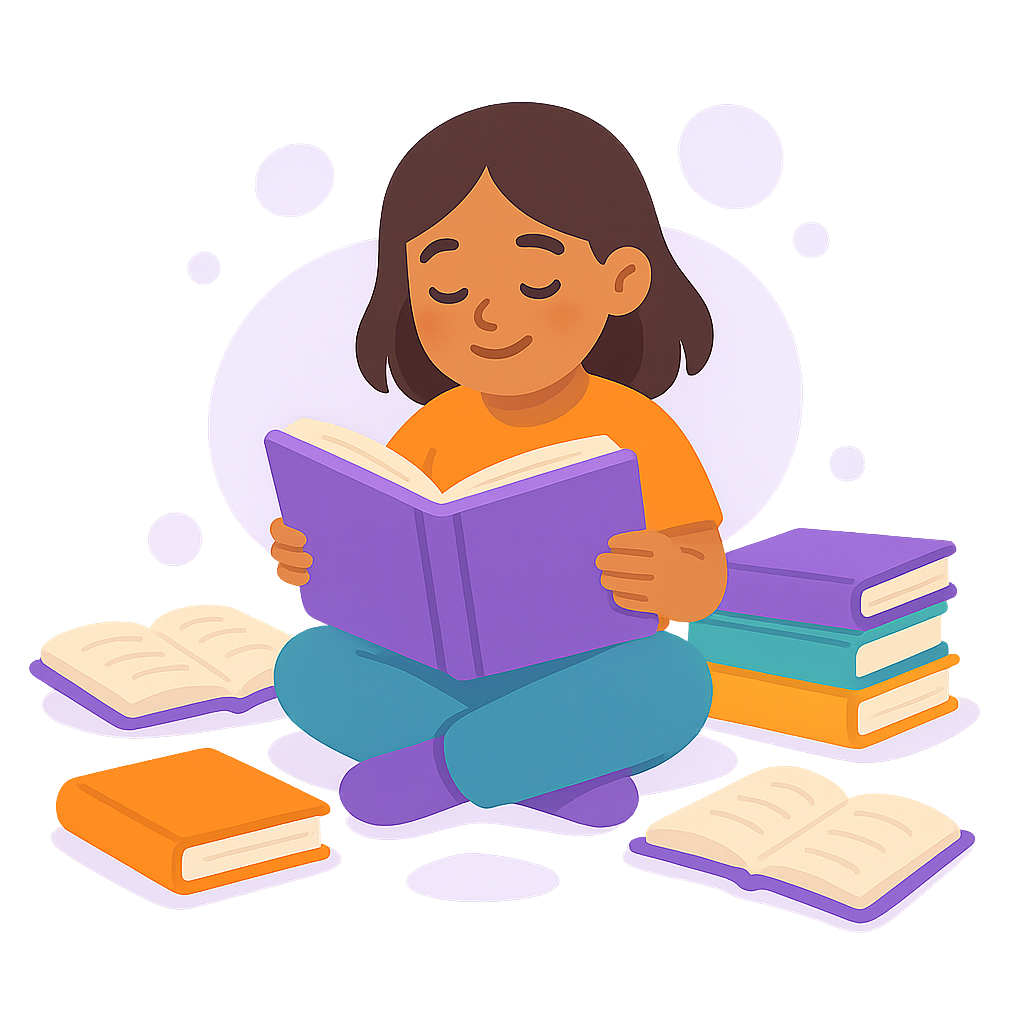 A collection of bedtime stories available in the app